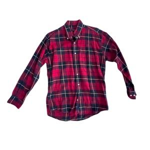 Classic Burberry Mens Button don shirt Size M